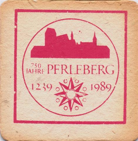 perleberg pr-bb stadt 1a (quad190-750 jahre 1989-rot)